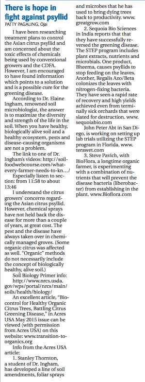 OVN Letter to editor Dec 11 2015 citrus