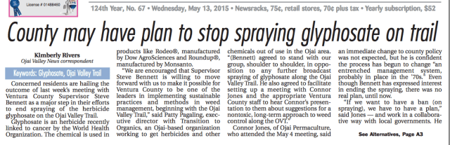 OVN May 13 15 glyphosate trail pg1
